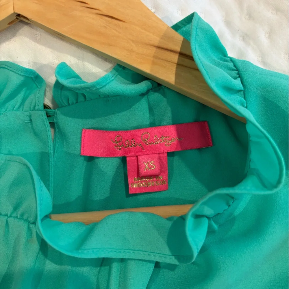 Lilly Pulitzer Ruffle Blouse - Picture 3 of 5